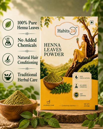 Henna Leaves Powder — Natural Conditioning Hair Colour