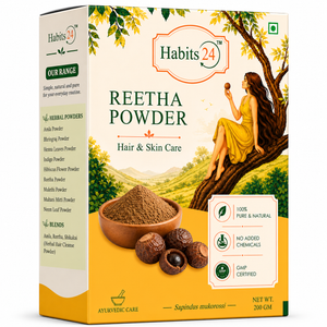 Reetha Powder — Soapnut Natural Hair Cleanser