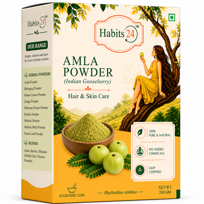 Amla Powder — For Hair Growth & Natural Shine