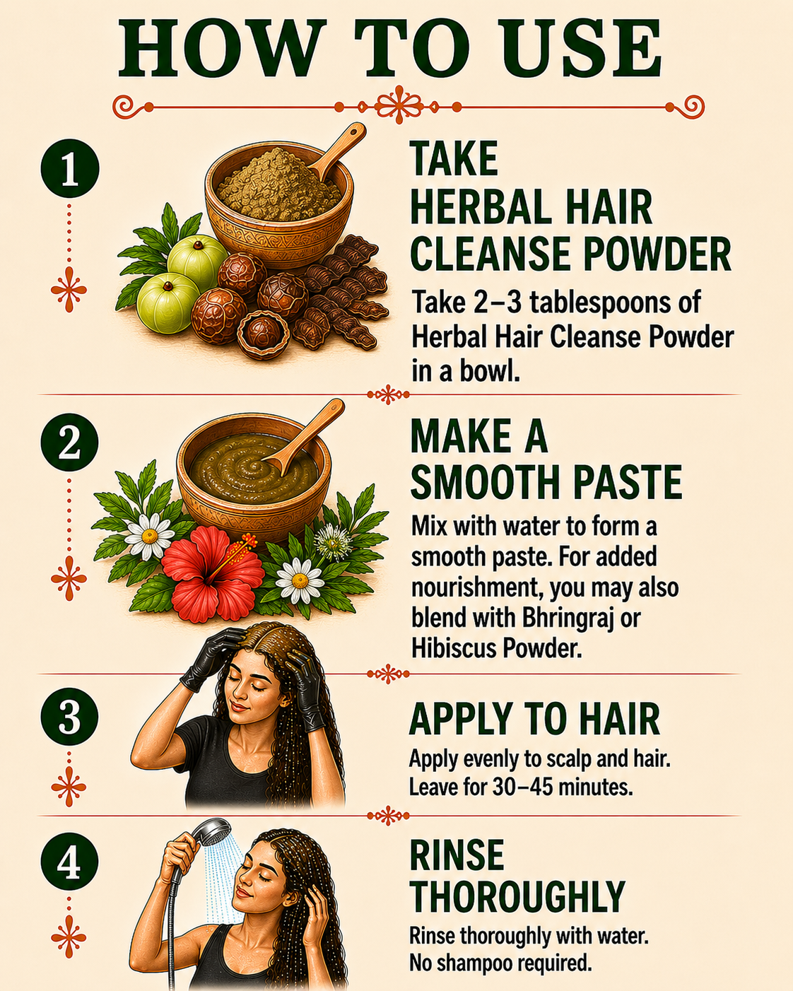 Herbal Hair Cleanse Powder